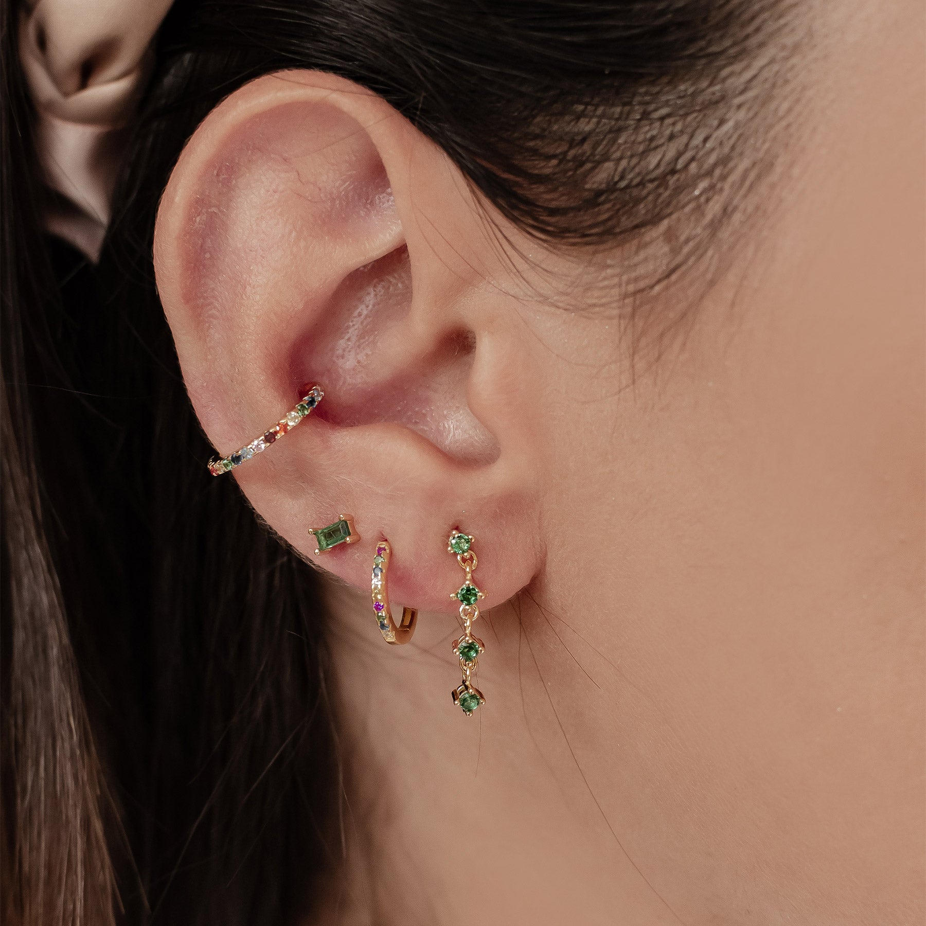 Set Pendientes Coloridos